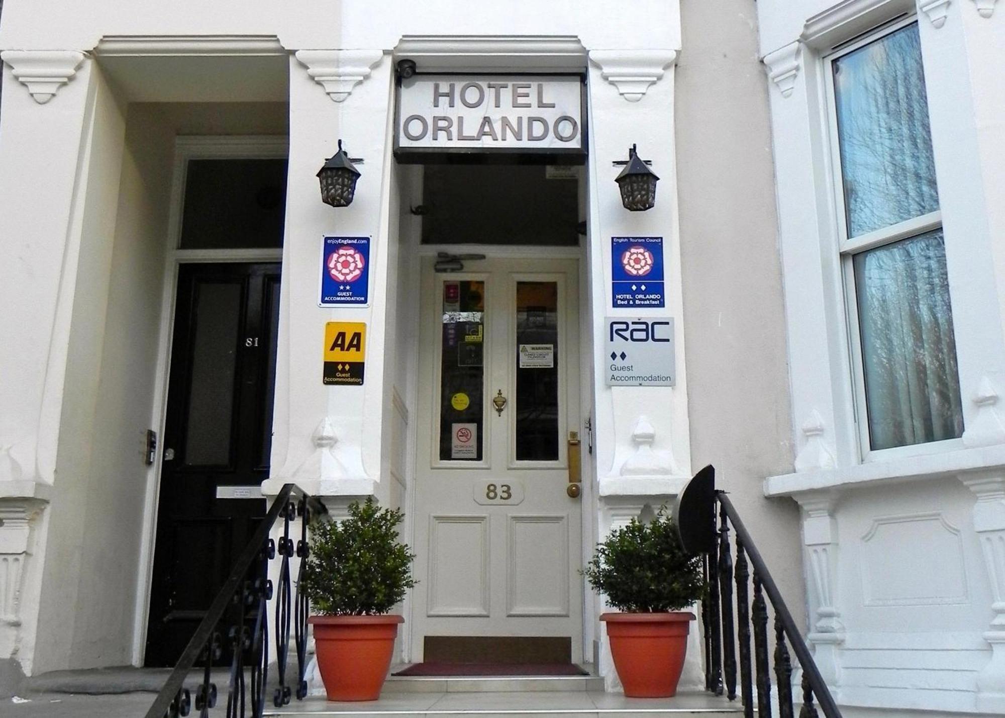 Orlando Hotel London Bagian luar foto